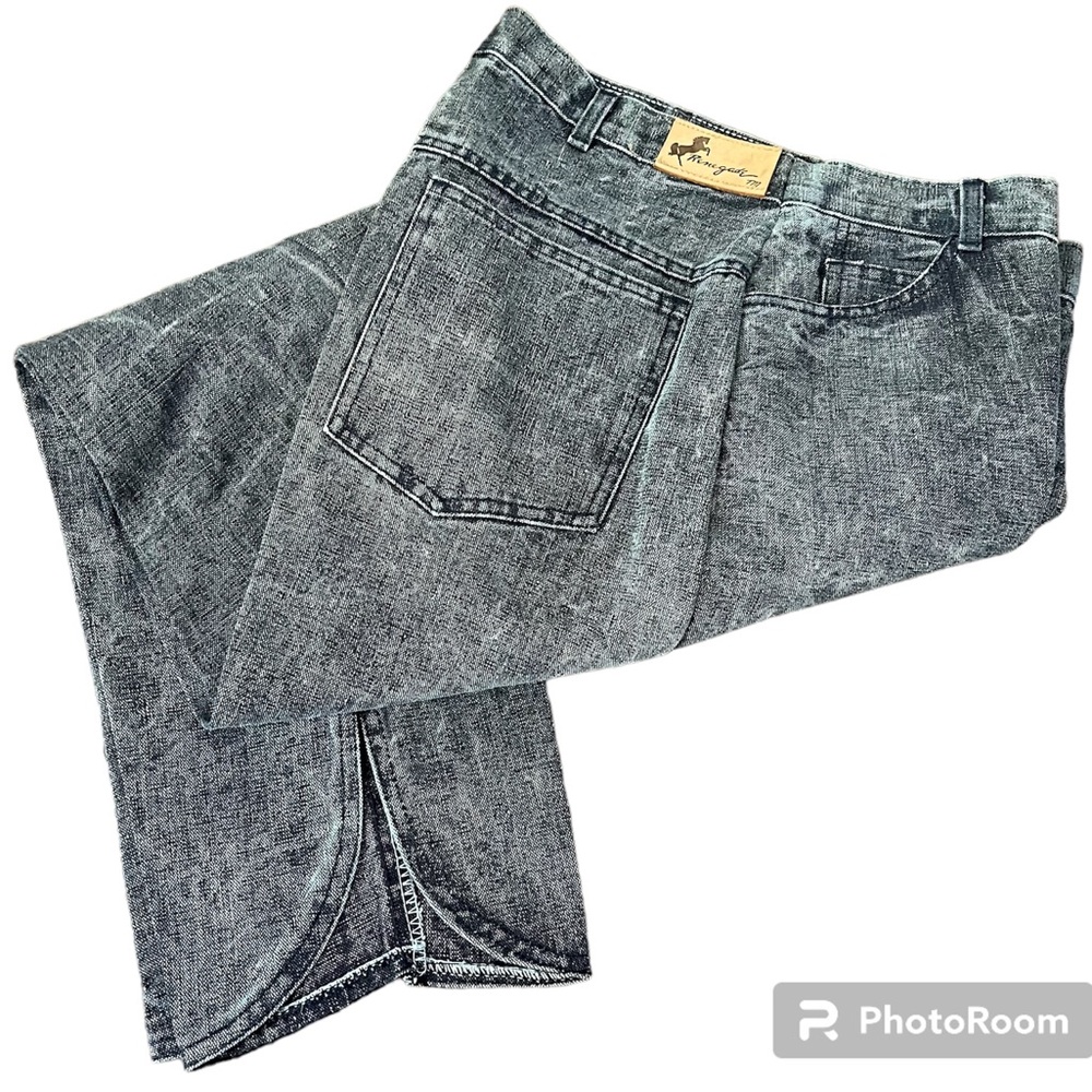 Renegade Tm Vintage Acid Stone Wash High Rise Jeans Size 30